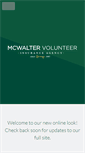 Mobile Screenshot of mcwaltervolunteer.com